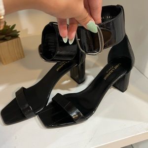 Saint Laurent Loulou 70 Buckle sandals